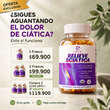 Soporte nutricional para el nervio ciático