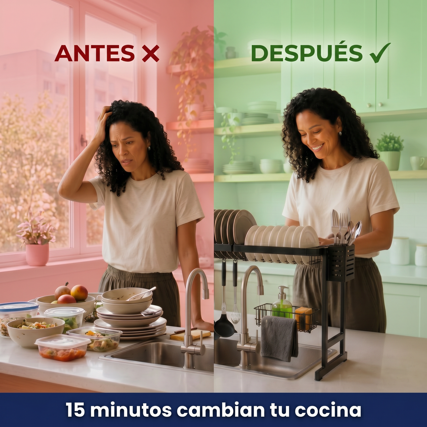 El Escurridor en Acero que Libera tu Mesón para Siempre
