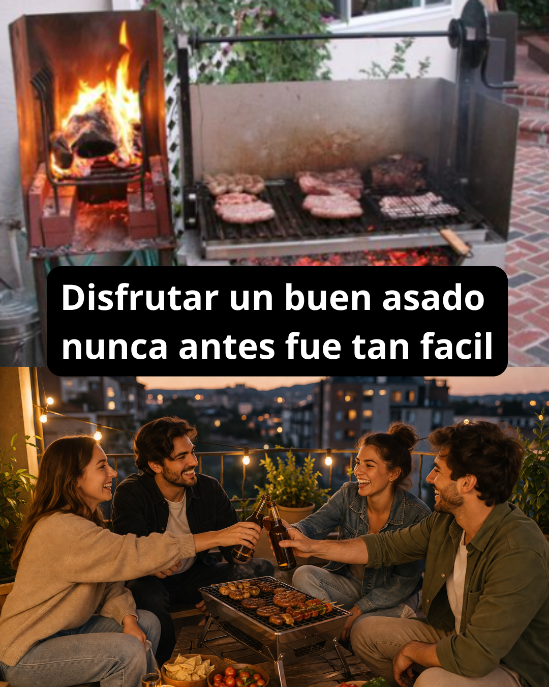 PARRILLA ASADOR PORTÁTIL