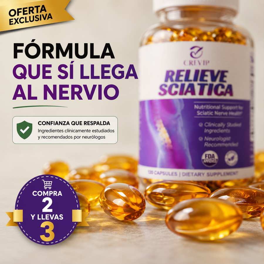Soporte nutricional para el nervio ciático