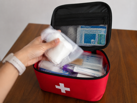 Actuando rápido con el kit de emergencia