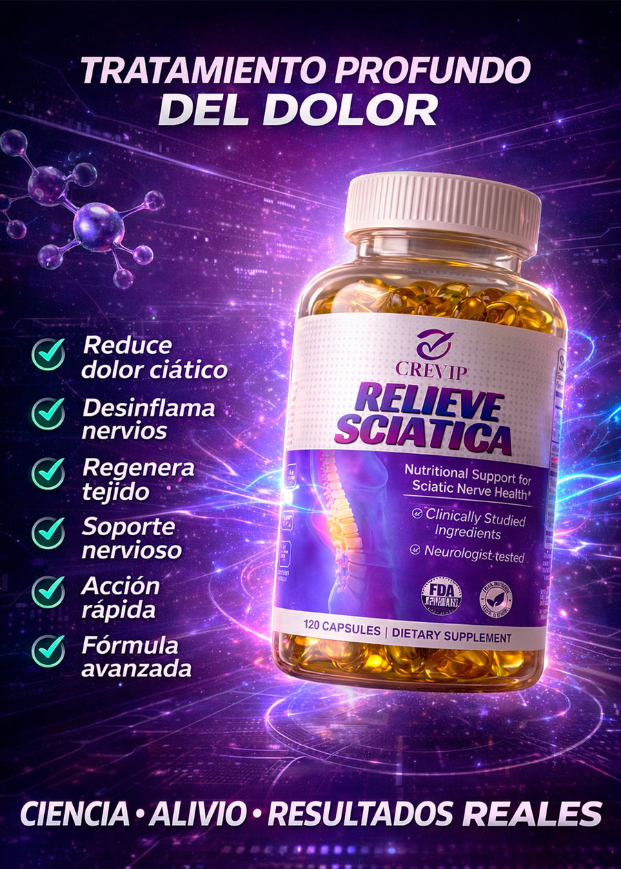Soporte nutricional para el nervio ciático
