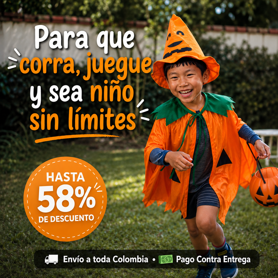 CAPA+ SOMBRERO CALABAZA - REGALEMOS SONRISAS