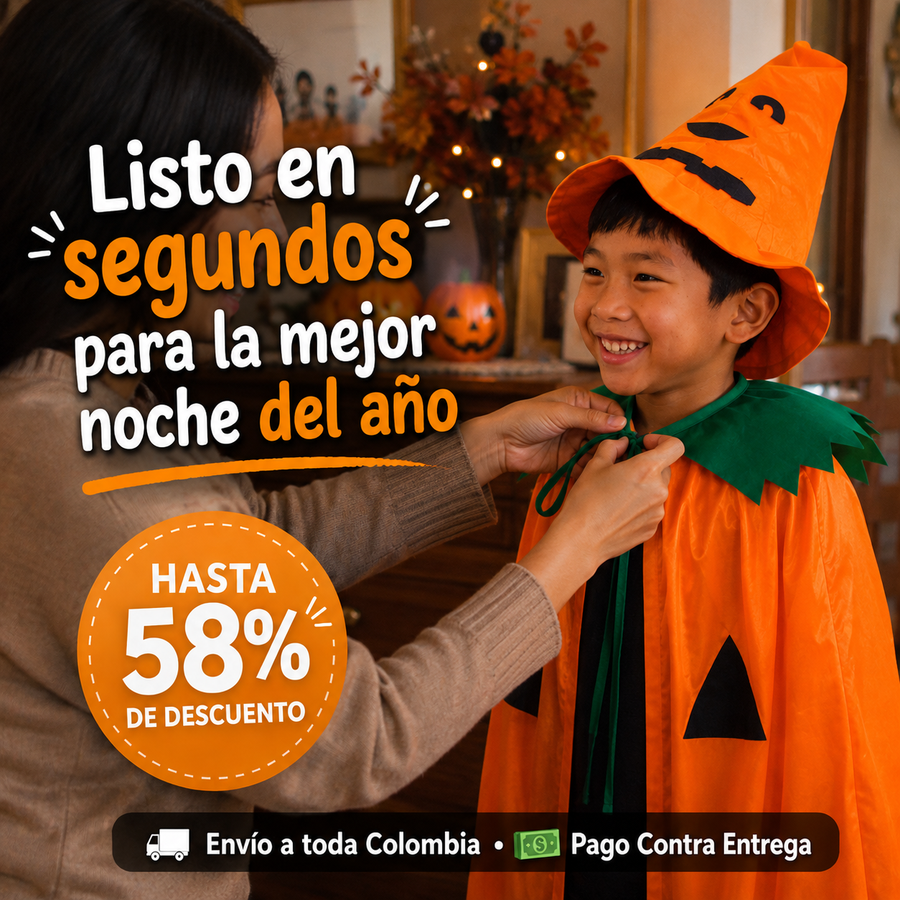 CAPA+ SOMBRERO CALABAZA - REGALEMOS SONRISAS