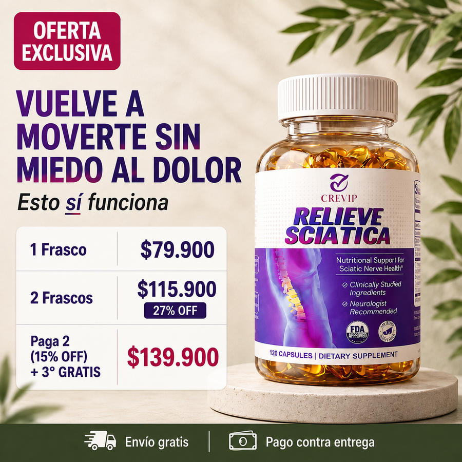 Soporte nutricional para el nervio ciático