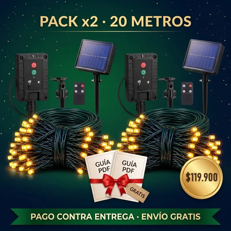 Pack x2: 20 metros, dos kits completos y dos guías PDF de regalo